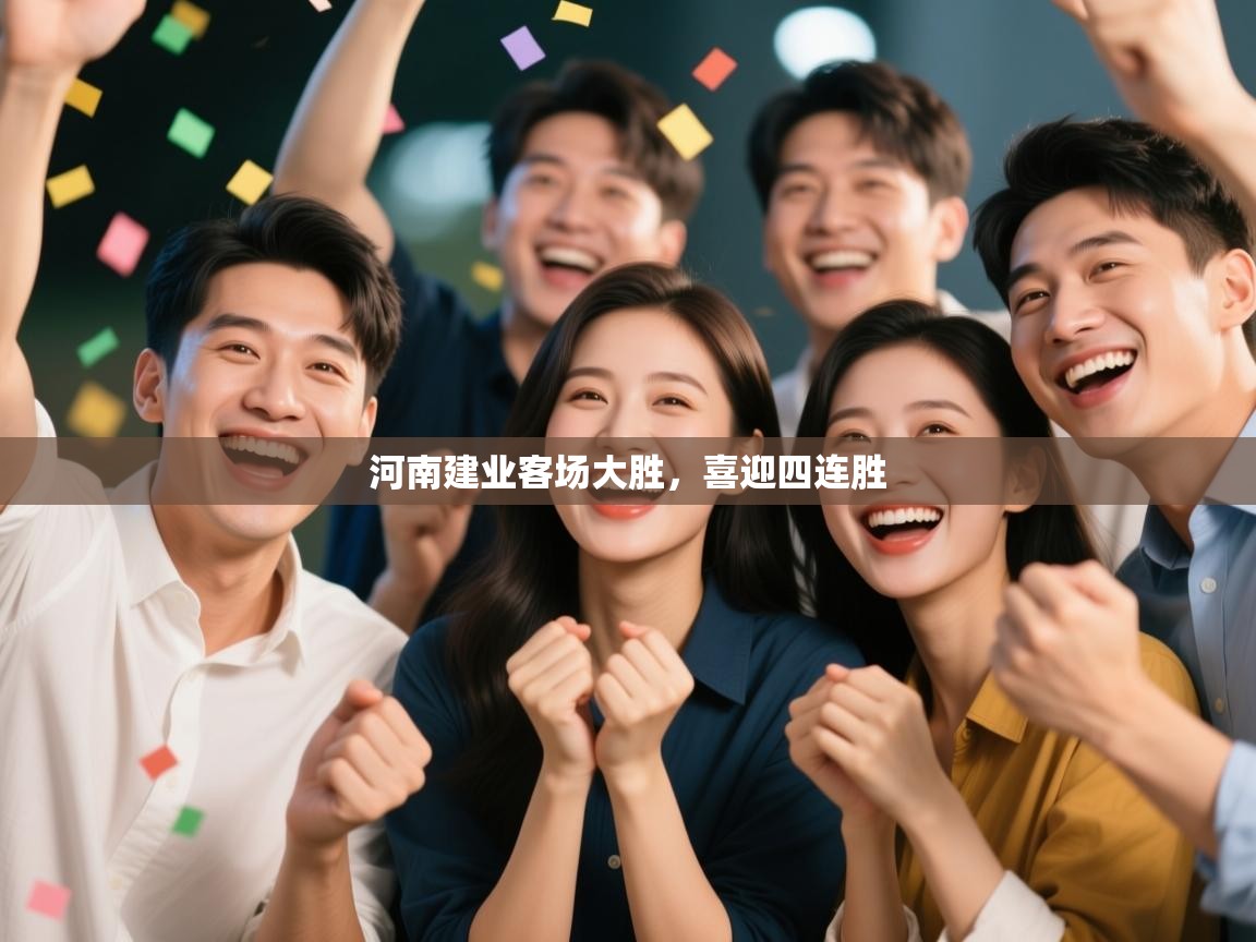 河南建业客场大胜，喜迎四连胜