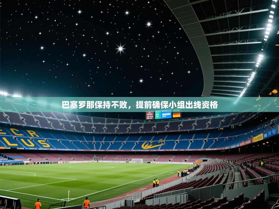 巴塞罗那保持不败,提前确保小组出线资格